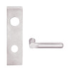 L9480R-18N-629 Schlage L Series Storeroom with Deadbolt Commercial Mortise Lock with 18 Cast Lever and Full Size Core in Bright Stainless Steel