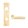 L9082R-18L-612 Schlage L Series Institution Commercial Mortise Lock with 18 Cast Lever and Full Size Core in Satin Bronze