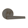 L9080R-05B-606 Schlage L Series Storeroom Commercial Mortise Lock with 05 Cast Lever Design and Full Size Core in Satin Brass