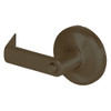 QCL240E613NS8FLS Stanley QCL200 Series Cylindrical Privacy Lock with Sierra Lever in Oil Rubbed Bronze Finish