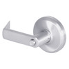 QCL240E625NS8FLS Stanley QCL200 Series Cylindrical Privacy Lock with Sierra Lever in Bright Chrome Finish