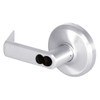 QCL251E625S4FLSLC Stanley QCL200 Series Less Cylinder Entrance/Office Lock with Sierra Lever Prepped for SFIC in Bright Chrome Finish
