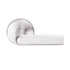 L9485P-01A-629-LH Schlage L Series Faculty Restroom Commercial Mortise Lock with 01 Cast Lever Design in Bright Stainless Steel