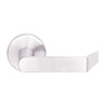 L9485P-06A-629-LH Schlage L Series Faculty Restroom Commercial Mortise Lock with 06 Cast Lever Design in Bright Stainless Steel