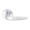 L9485J-07B-625-LH Schlage L Series Faculty Restroom Commercial Mortise Lock with 07 Cast Lever Design Prepped for FSIC in Bright Chrome