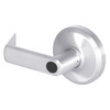 QCL254E625FS4FLRLC Stanley QCL200 Series Less Cylinder Corridor Lock with Sierra Lever in Bright Chrome Finish