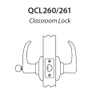 QCL261E619NS4478SBF Stanley QCL200 Series Ansi Strike Best "F" Classroom Lock with Sierra Lever Prepped with SFIC Core in Satin Nickel