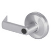 QCL270E626NS4118FLC Stanley QCL200 Series Less Cylinder Storeroom Lock with Sierra Lever in Satin Chrome Finish