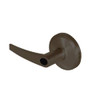 QCL250A613NS8478SLC Stanley QCL200 Series Less Cylinder Entrance Lock with Slate Lever in Oil Rubbed Bronze Finish