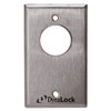 7021-US32D DynaLock 7000 Series Keyswitches Maintained 1 Double Pole Double Throw in Satin Stainless Steel