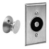 2806-US28 DynaLock 2800 Series Low Profile Wall Mount Electromagnetic Door Holder in Satin Aluminum