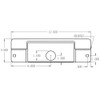 AL-211-SL Don Jo Latch Protector Dimensional View