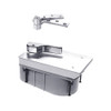 QT27-85S-LTP-LH-625 Rixson 27 Series Heavy Duty Quick Install Offset Hung Floor Closer in Bright Chrome Finish