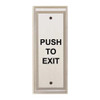 ASP-PN5-111 ASP Alarm Control Vandal Resistant Push Plate Narrow Style