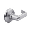 QCL154E626S8118FSC Stanley QCL100 Series Schlage C Keyway Cylindrical Corridor Lock with Sierra Lever in Satin Chrome Finish