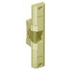 EN850-12DC-US4-LH Trine EN Series Great for Outdoor Gates Electric Strikes in Satin Brass Finish