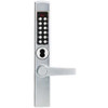 E-Plex Electronic Pushbutton Lock in Satin Chrome Finish