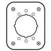 RP13545-2-609 Don Jo Remodeler Plate for Lever in Antique Brass Finish