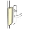 MELP-210-SL Don Jo Latch Protector for Electric Strikes in Silver Coated Finish