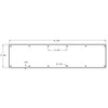 KP-832-630 Don Jo Kick Plates in Satin Stainless Steel Finish