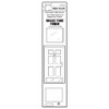 KP-828-605 Don Jo Kick Plates in Bright Brass Finish