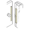 ILP-206-SL Don Jo In-Swinging Latch Protector in Silver Coated Finish