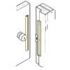 ILP-206-BP Don Jo In-Swinging Latch Protector in Brass Plated Finish