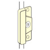 ELP-208-SL Don Jo Latch Protector for Electric Strikes in Silver Coated Finish