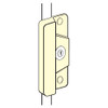 ELP-208P-SL Don Jo Latch Protector for Electric Strikes in Silver Coated Finish