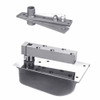 EH28-105N-2W-LFP-RH-625 Rixson 28 Series Power Transfer Heavy Duty Single Acting Center Hung Floor Closer in Bright Chrome Finish