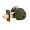 QDB180-613-NOL-NOS-LC Stanley QDB100 Series Single Cylinder Heavy Duty Auxiliary Deadbolt Lock in Oil Rubbed Bronze Finish