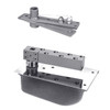 EH28-90N-587-2W-LFP-LH-625 Rixson 28 Series Power Transfer Heavy Duty Single Acting Center Hung Floor Closer in Bright Chrome Finish
