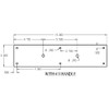 7011-630 Don Jo Pull Plates with 3/4" Round Pulls and 5-1/2" center to center length 7011-630 Don Jo Pull Plates with 3/4" Round Pulls and 5-1/2" center to center length