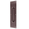 7011-613 Don Jo Pull Plates with 3/4" Round Pulls in Oil Rubbed Bronze Finish