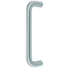 21-628 Don Jo 1" Round Door Pull in Satin Aluminum Finish