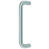 19-628 Don Jo 1" Round Door Pull in Satin Aluminum Finish