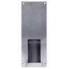1858-630 Don Jo Flush Cup Pull in Satin Stainless Steel Finish