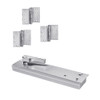 HM5103NBC-LH-625 Rixson HM51 Series 3/4" Offset Hung Shallow Depth Floor Closers in Bright Chrome Finish