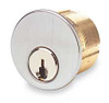 Schlage Mortise Cylinder, Satin Chrome 1 1/4"