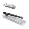 5015NBC-LFP-LTP-LH-625 Rixson 50 Series Single Acting Center Hung Shallow Depth Floor Closers in Bright Chrome Finish