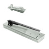 5013ABC90-554-LH-618 Rixson 50 Series Single Acting Center Hung Shallow Depth Floor Closers in Bright Nickel Finish