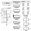 MS1950-255-313 Adams Rite MS1950 Series Deadlock