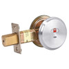 QDB285-625-R4-DBR Stanley QDB200 Series Indicator Standard Duty Auxiliary Deadbolt Lock in Bright Chrome Finish
