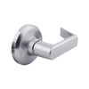 QCL130E626NOLNOS Stanley QCL100 Series Passage Cylindrical Lock with Sierra Lever in Satin Chrome Finish