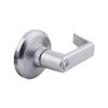 QCL140E626R4118F Stanley QCL100 Series Privacy Cylindrical Lock with Sierra Lever in Satin Chrome Finish