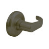 QCL130M613NOLNOS Stanley QCL100 Series Passage Cylindrical Lock with Summit Lever in Oil Rubbed Bronze Finish