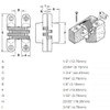 203C-US4 Soss Invisible Hinge