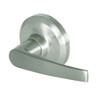 QCL130A619NOLNOS Stanley QCL100 Series Passage Cylindrical Lock with Slate Lever in Satin Nickel Finish