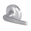 QCL130A626S4NOS Stanley QCL100 Series Passage Cylindrical Lock with Slate Lever in Satin Chrome Finish