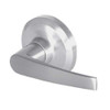 QCL130A626S5NOS Stanley QCL100 Series Passage Cylindrical Lock with Slate Lever in Satin Chrome Finish
